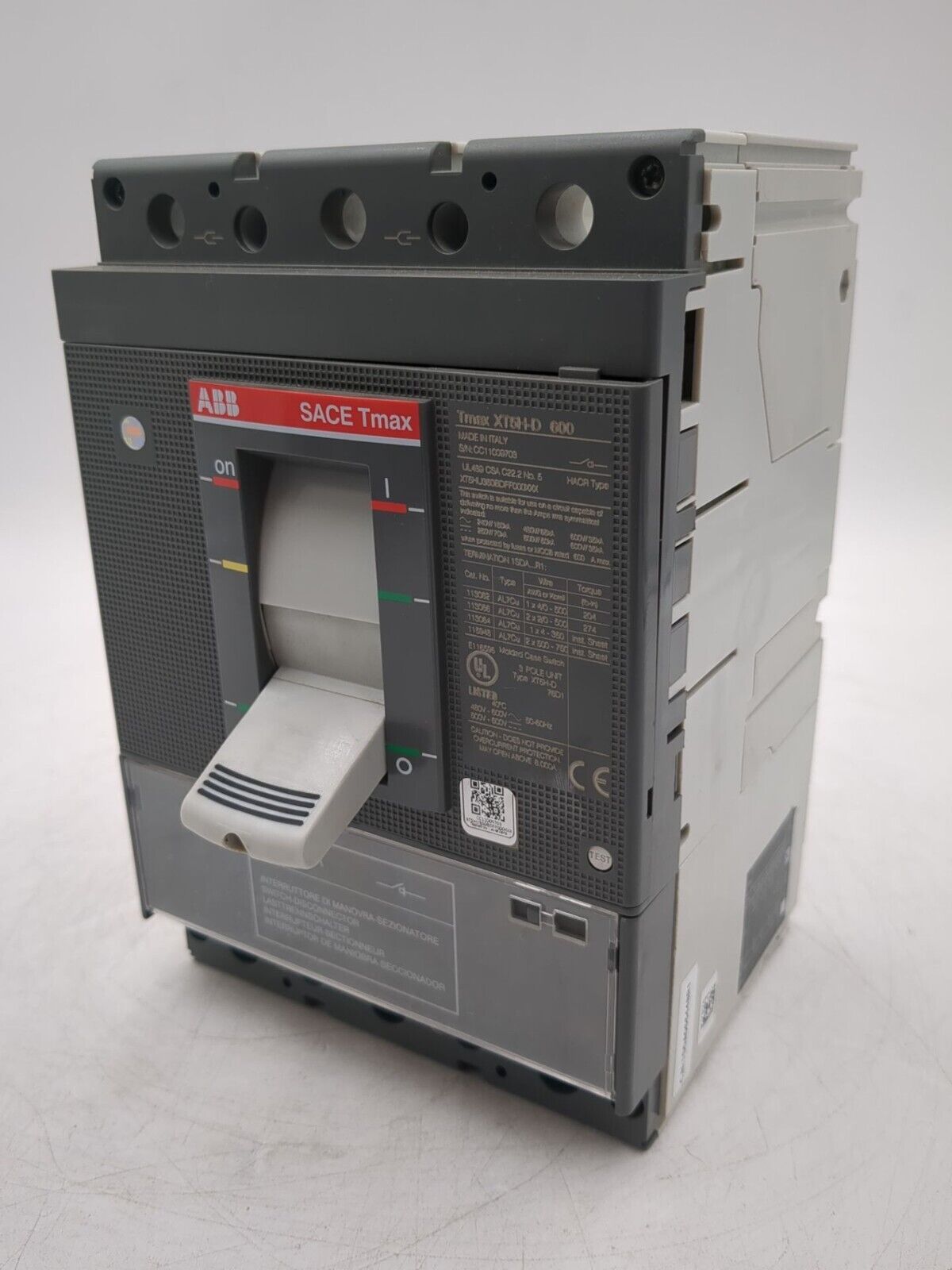 ABB XT5HU360BDFF000XXX New