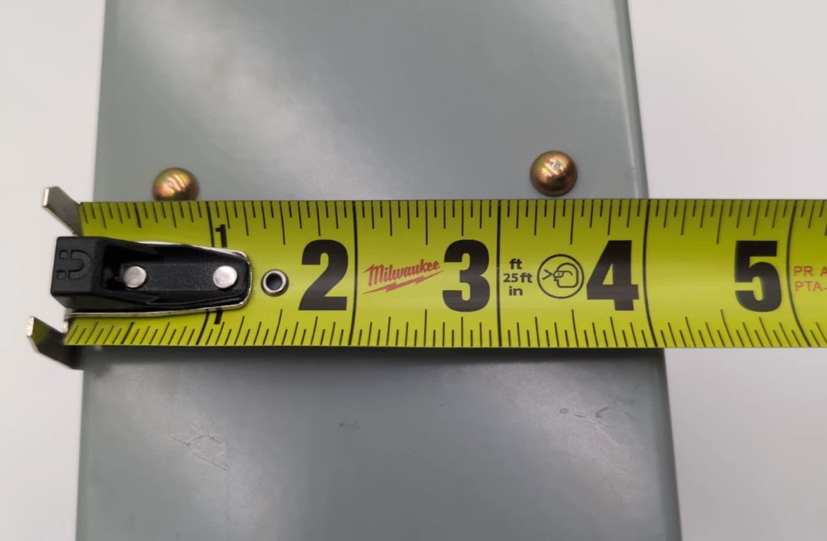 GE SFD1K Mounting Hardware Twin SFD1K SFHA SFLA SFDA 250A 600v Max Cover 23" Used