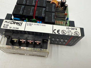 Koyo PLC Direct D3-08TR Relay Output Module 8-Point New