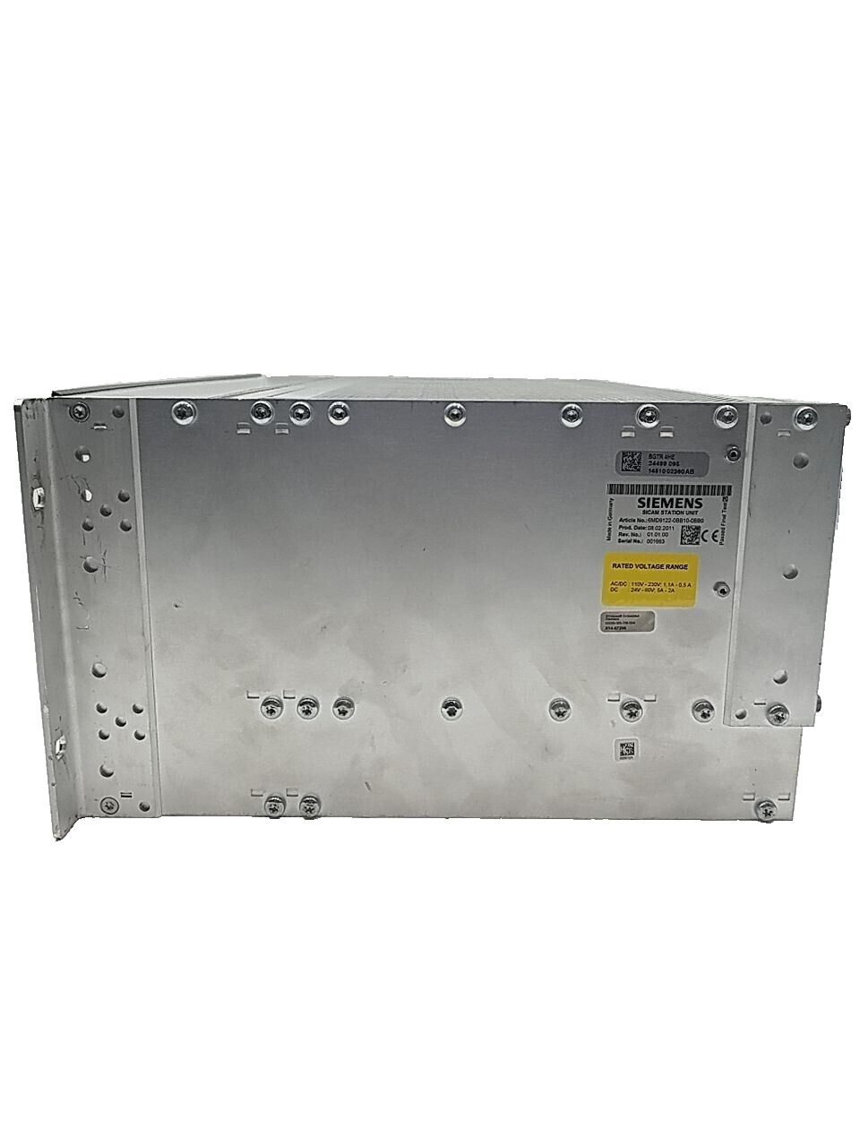 Siemens 6MD9122-0BB10-0BB0 Used