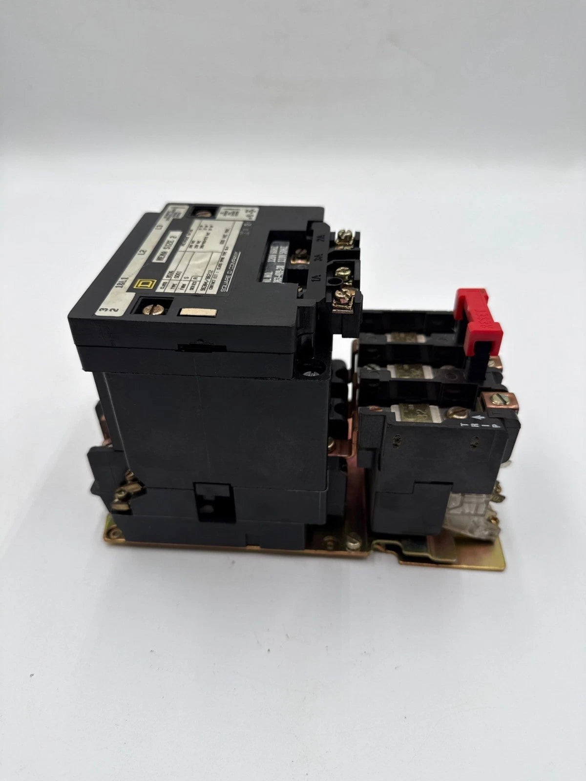 Square D 8536SD01 NEMA Size 2 Starter Coil 110/120V 3P 600V 25HP 31063-409-38 Used