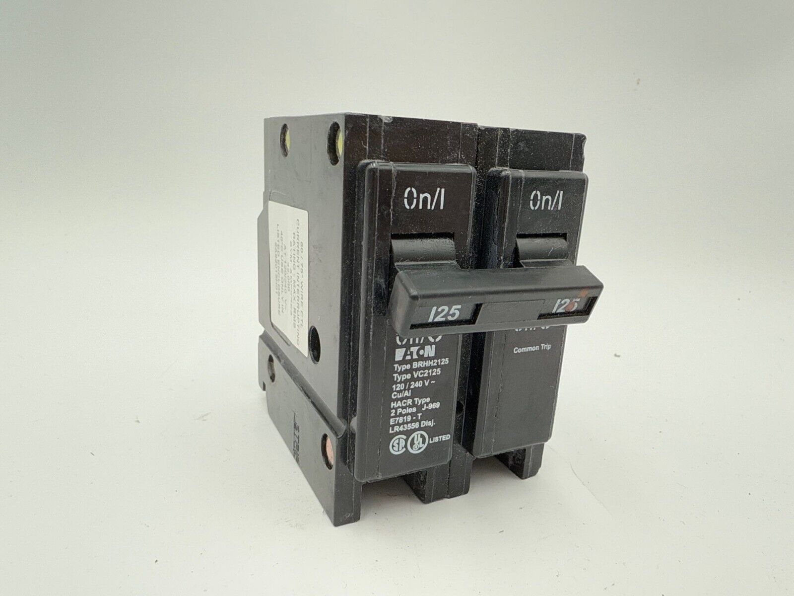 Cutler-Hammer BRHH2125 New