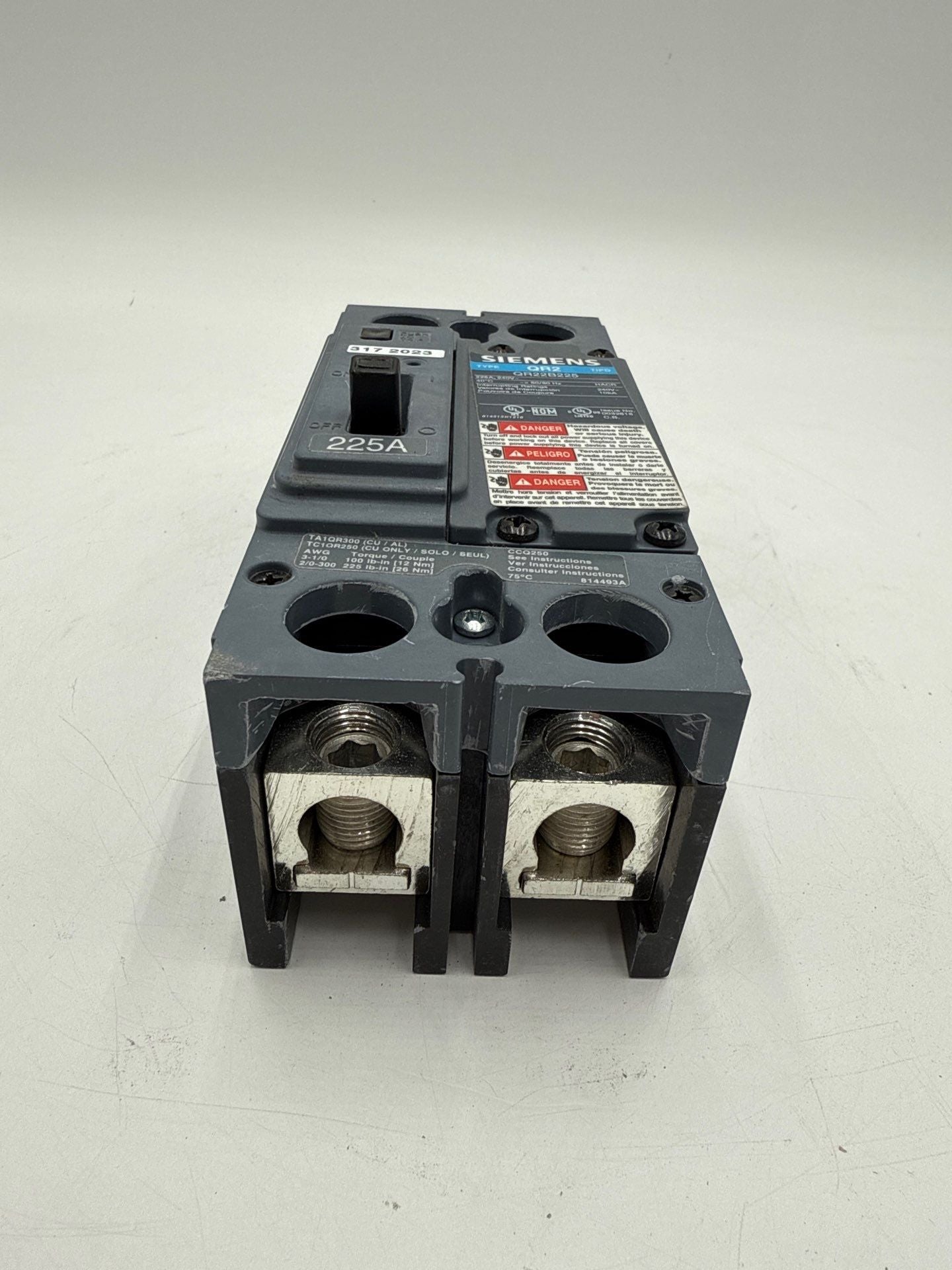 Siemens QR22B225 Used