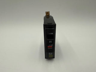 Square D QHB125 Circuit Brekaer 25A 1P 120/240V 65kA Bolt On 25 Amp 1 Pole QOB New