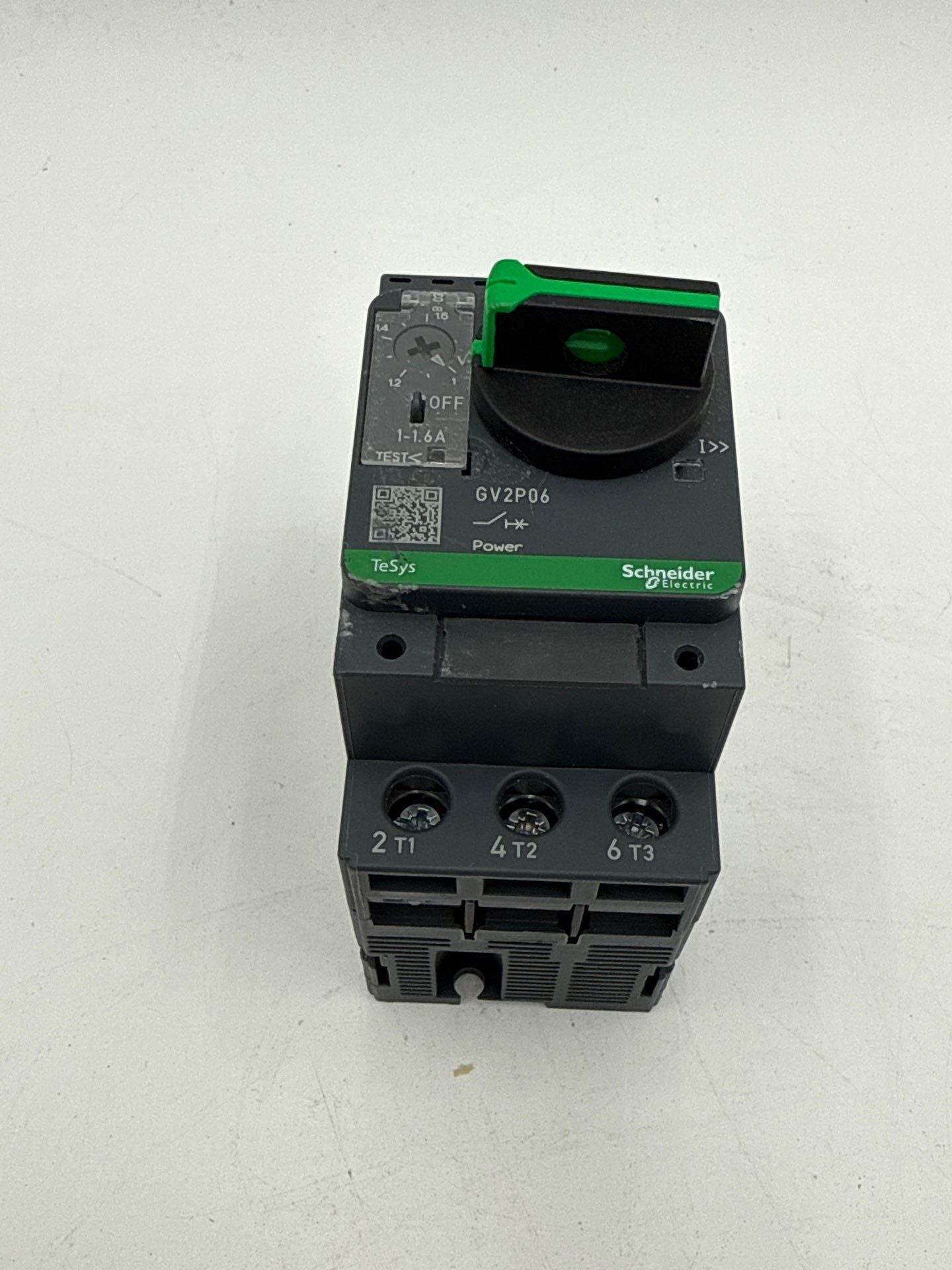 Schneider GV2P06 Circuit Protector Manual Starter 1-1.6A 3P 690V TeSys Deca New