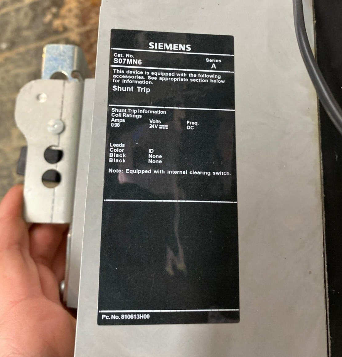 Siemens SHMD6A600LSIH Used