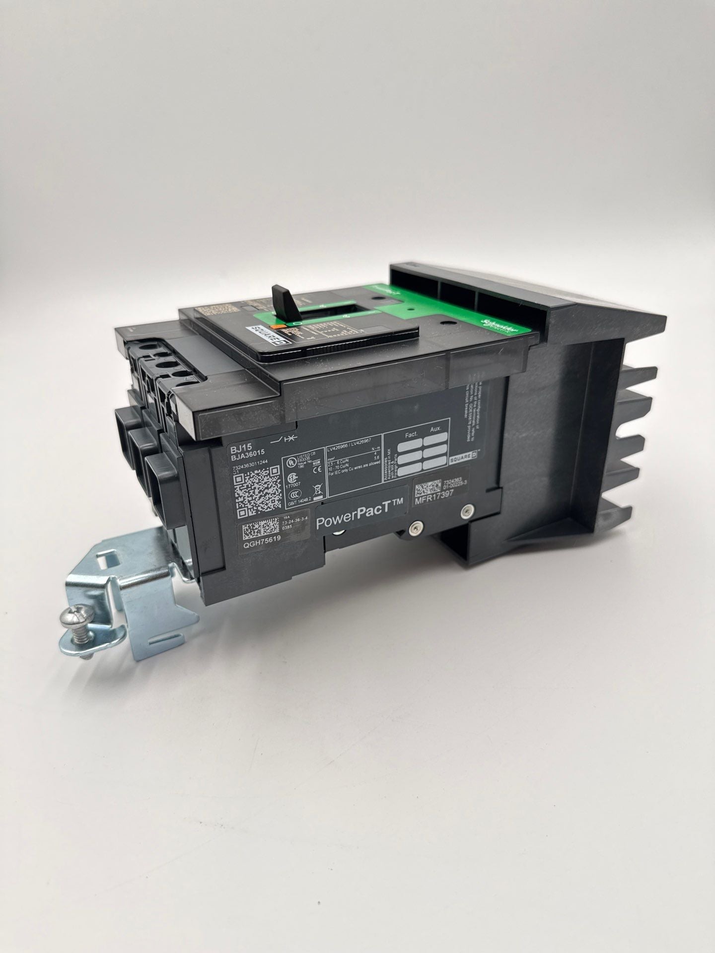 Square D BJA36015 I-Line Circuit Breaker 15A 3P 600V 3PH BJA 15 Amp 3 Pole New