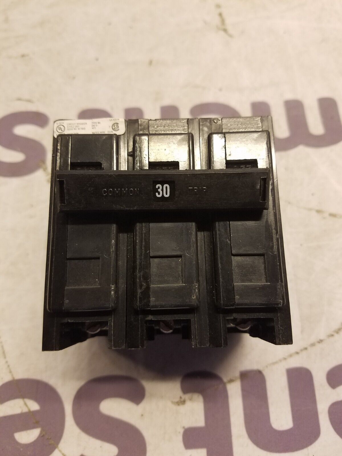 Cutler-Hammer BAB3030H New