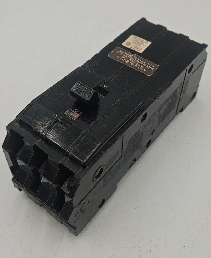 Square D Q1B390 Circuit Breaker 90A 3P 240V 3PH Q1B QIB 90Amp 240Volt USED Used