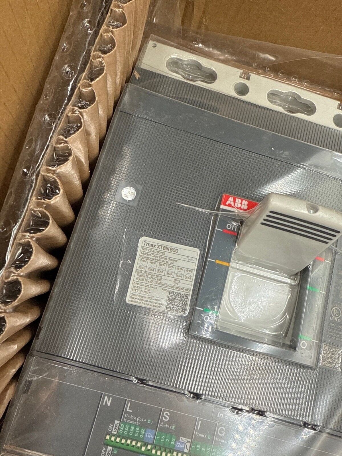 ABB XT6NQ3800GFF000XXX New