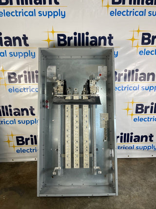 Siemens S4 S4E60ML400ATS Panelboard 400A 480/277V 3PH 4W MLO Indoor Encl B60 Used