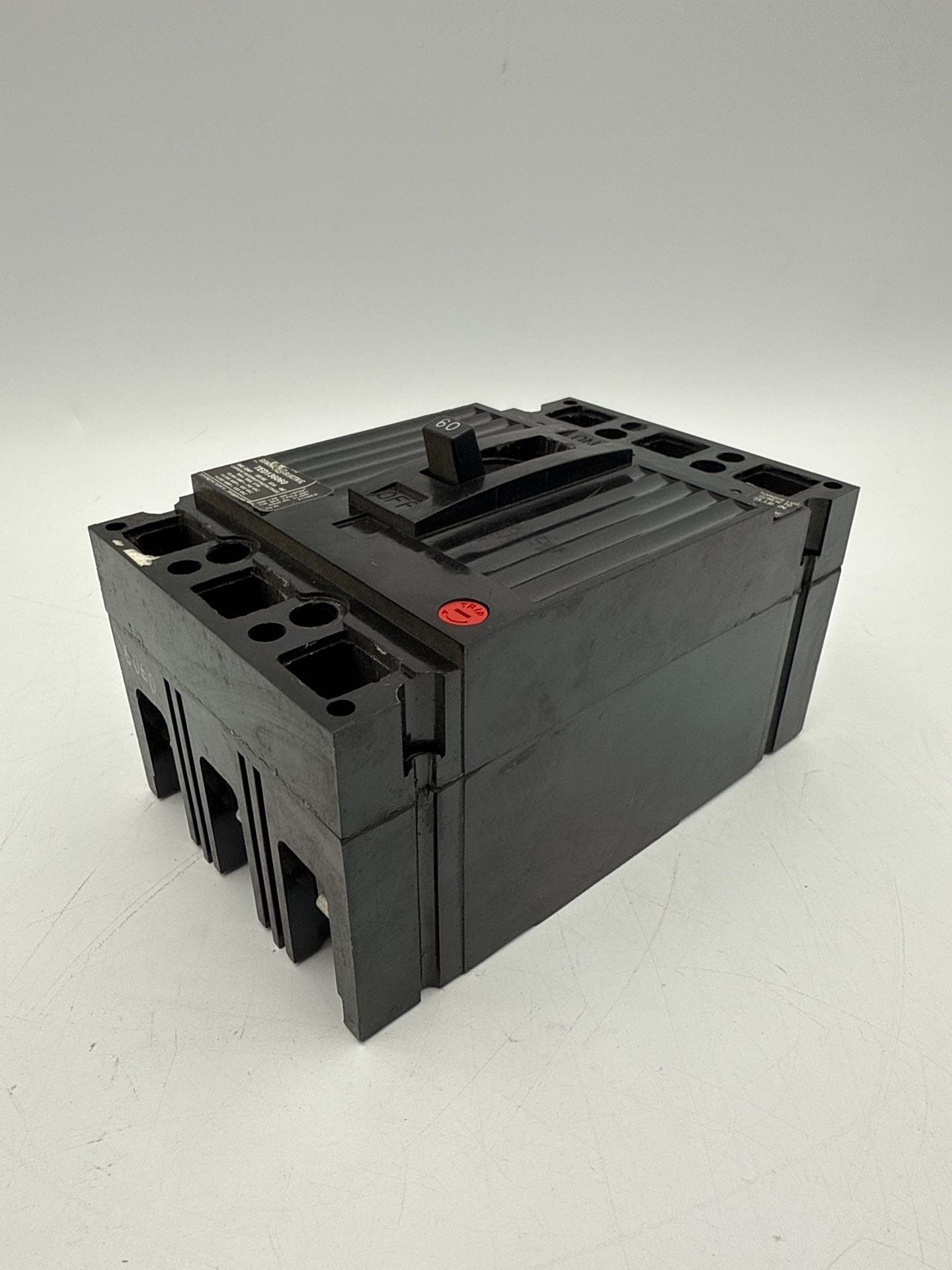GE TED136060 Circuit Breaker 60A 3P 600V TED 60 Amp 3 Pole 3 Pahse Used