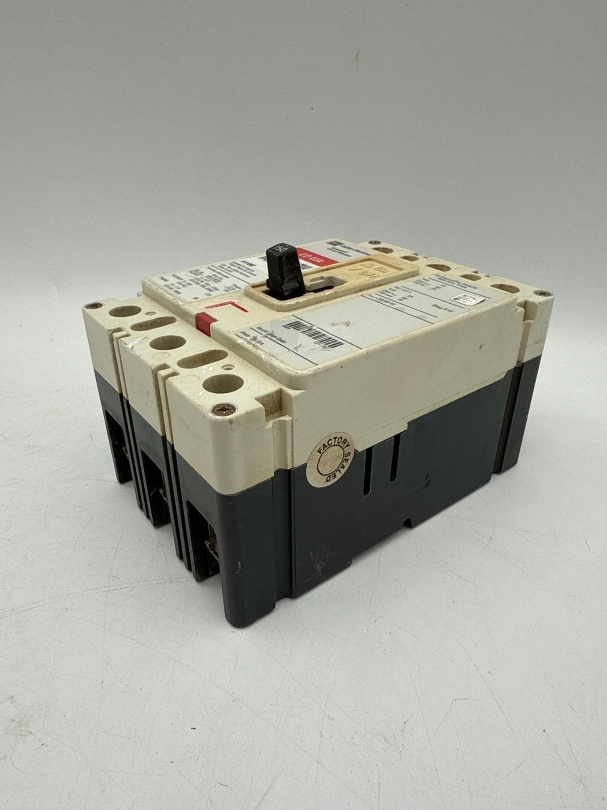 Cutler Hammer ED3150 Circuit Breaker 150A 3P 240V 3PH ED 65k 150 Amp 3 Pole Used