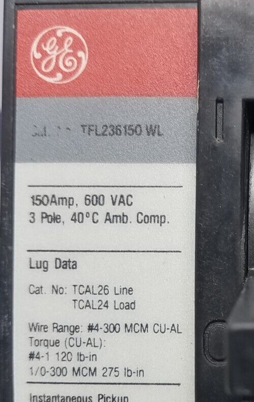 GE TFL236150WL Used