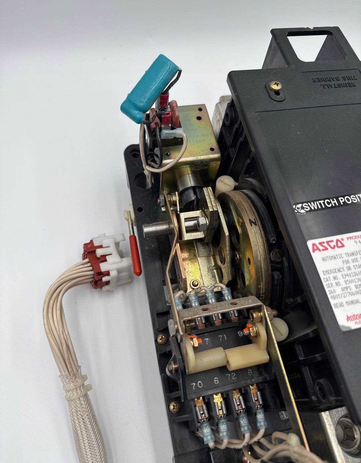 ASCO Series 940 Automatic Transfer Switch 260A 480/277V 60Hz E940326097XC Used