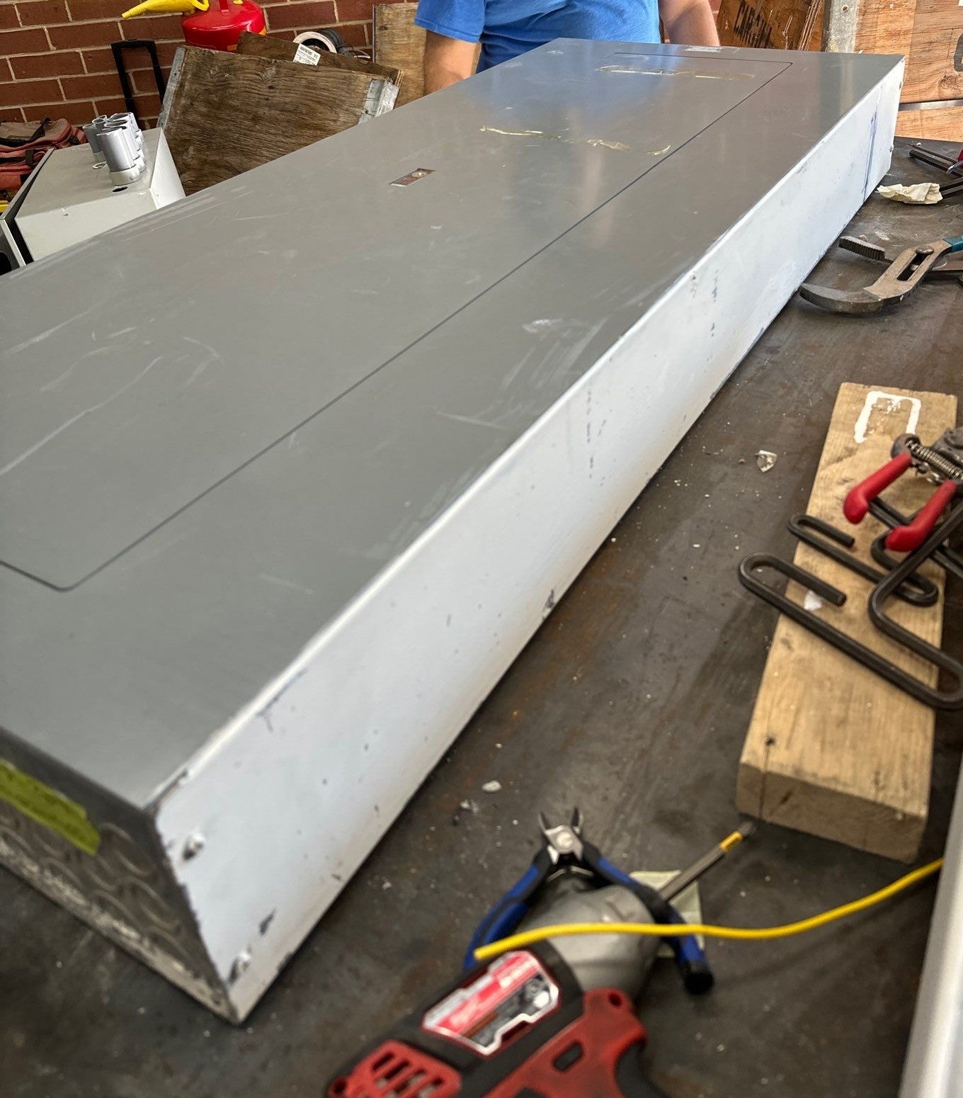 Square D NQOD442M225 Panelboard 225A 208/120V 3PH MCB Panel Indoor 225 Amp P337 Used