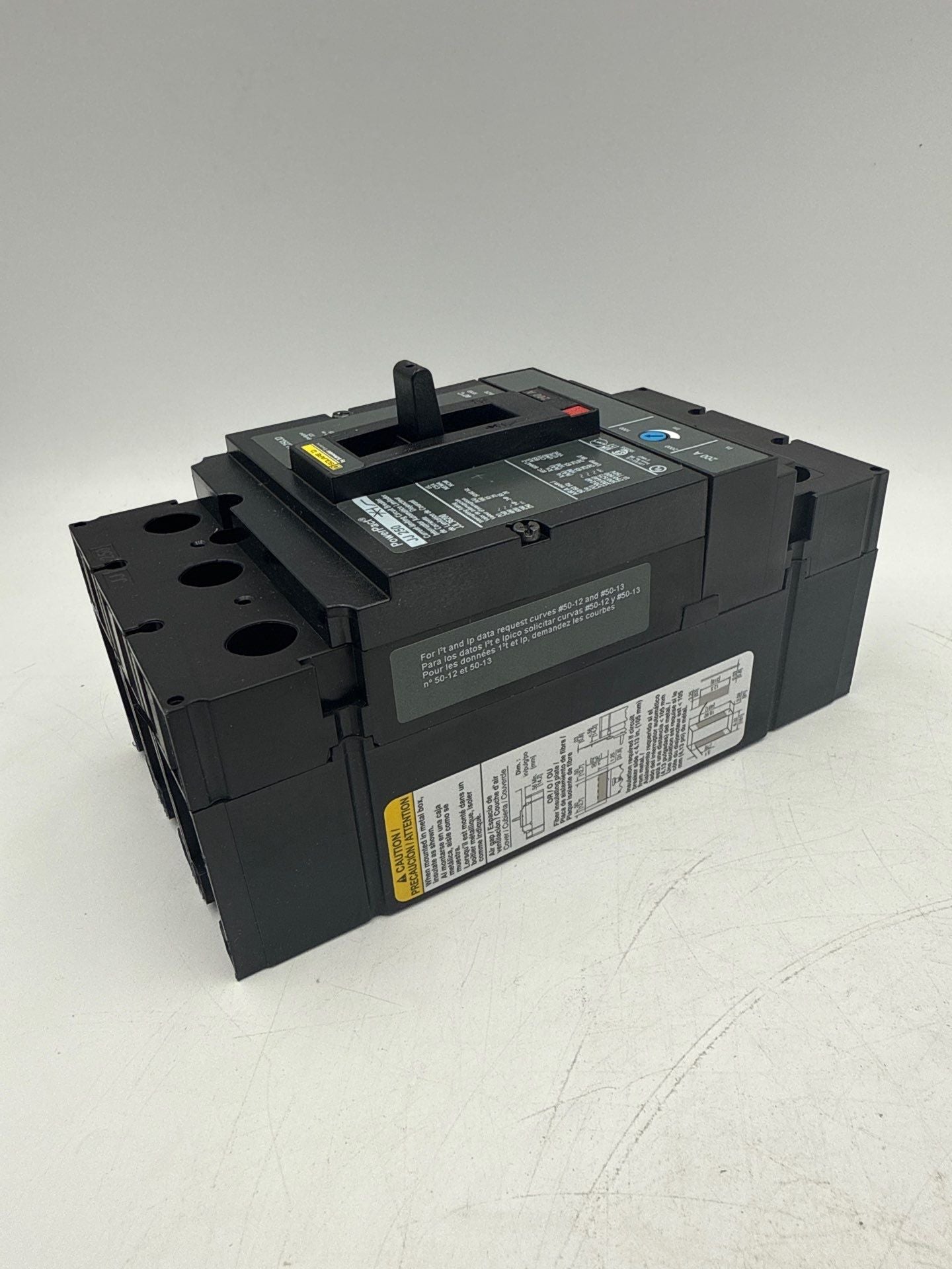 Square D JJL36200 Circuit Breaker 200A 3P 600V JJL 200 Amp 3 Pole New