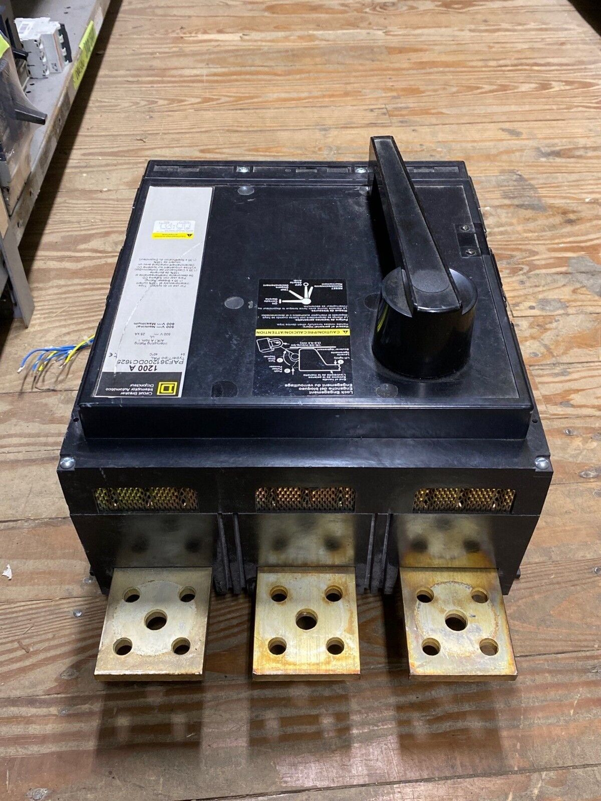 Square D PAF361200DC1625 Used