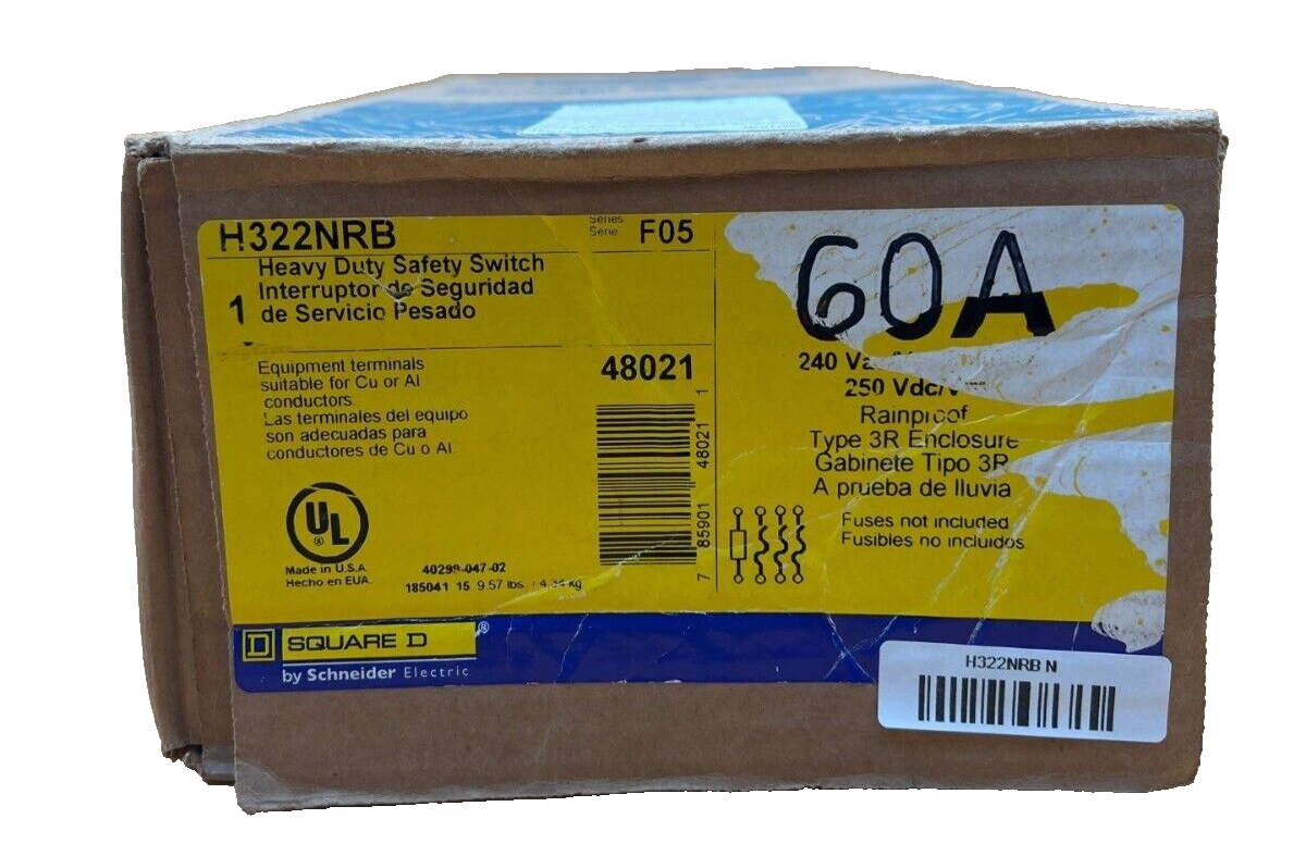 Square D H322NRB New