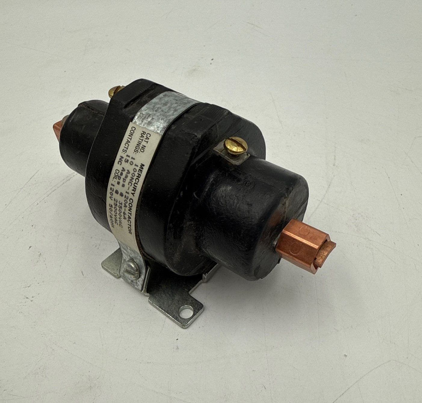 MDI 100NC-120A-6A MERCURY CONTACTOR 10A 3500VAC 120V 50/60HZ New