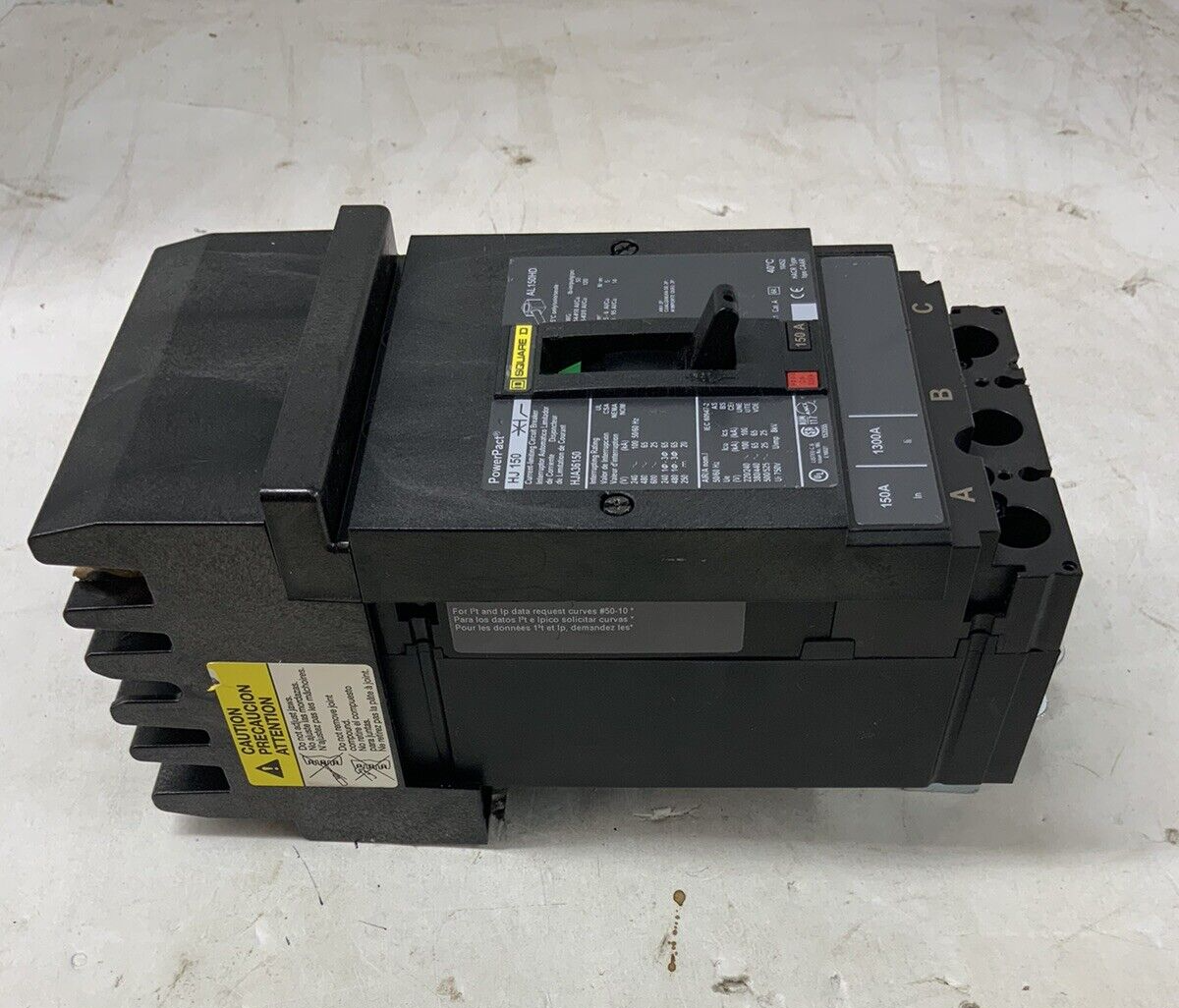 Square D HJA36150 Used