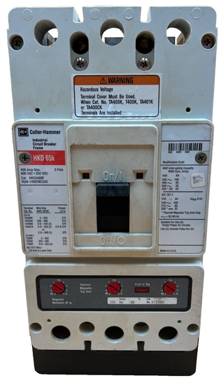 Cutler-Hammer HKD3300 Used