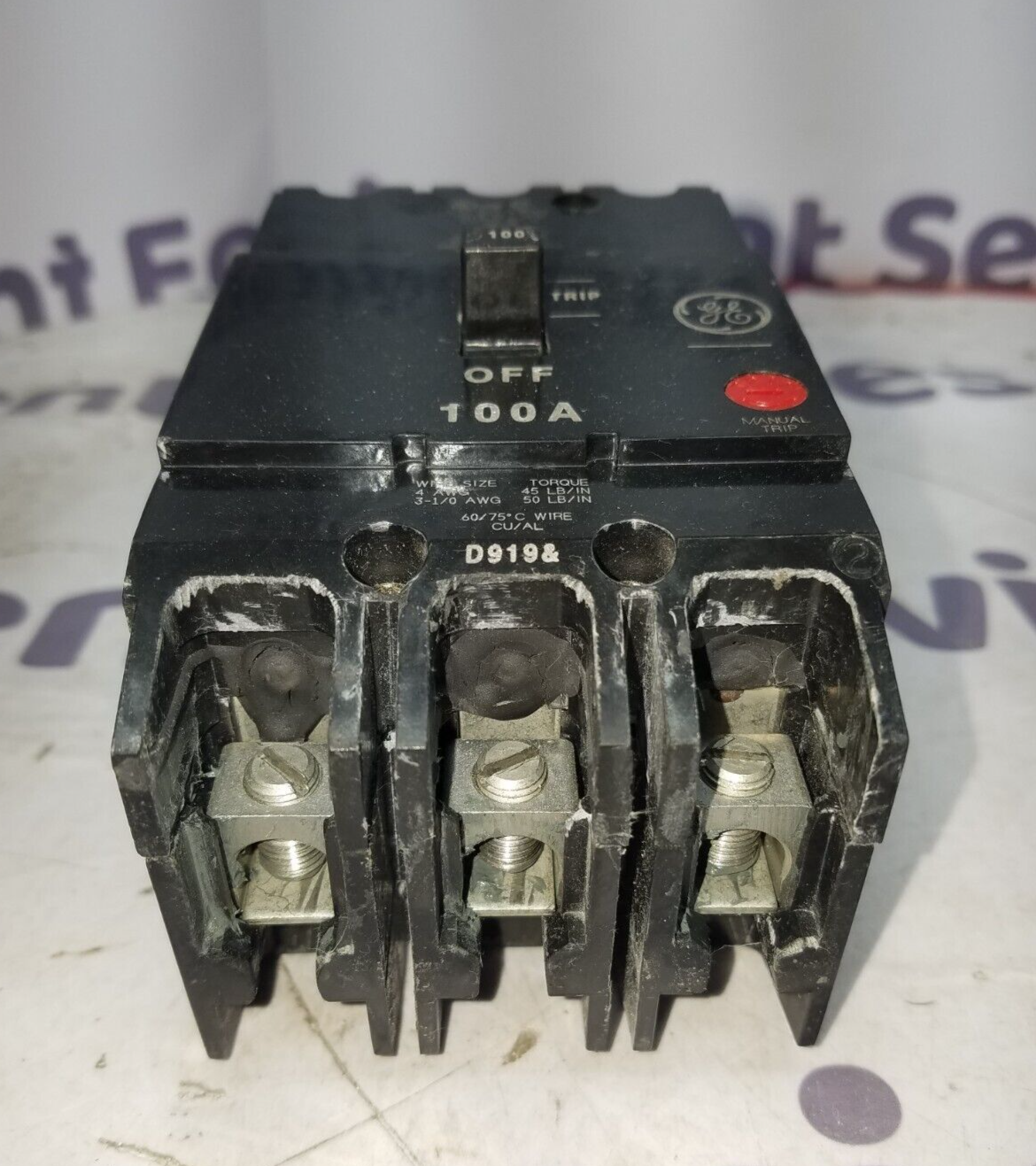 GE TEY3100 Used