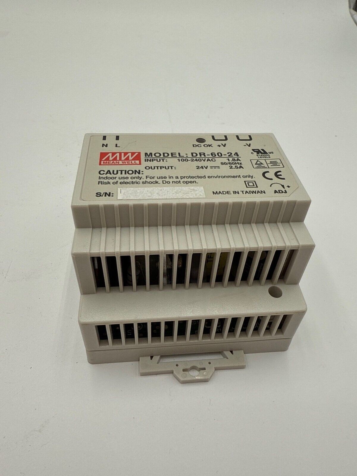 MEAN WELL DR-60-24 Used