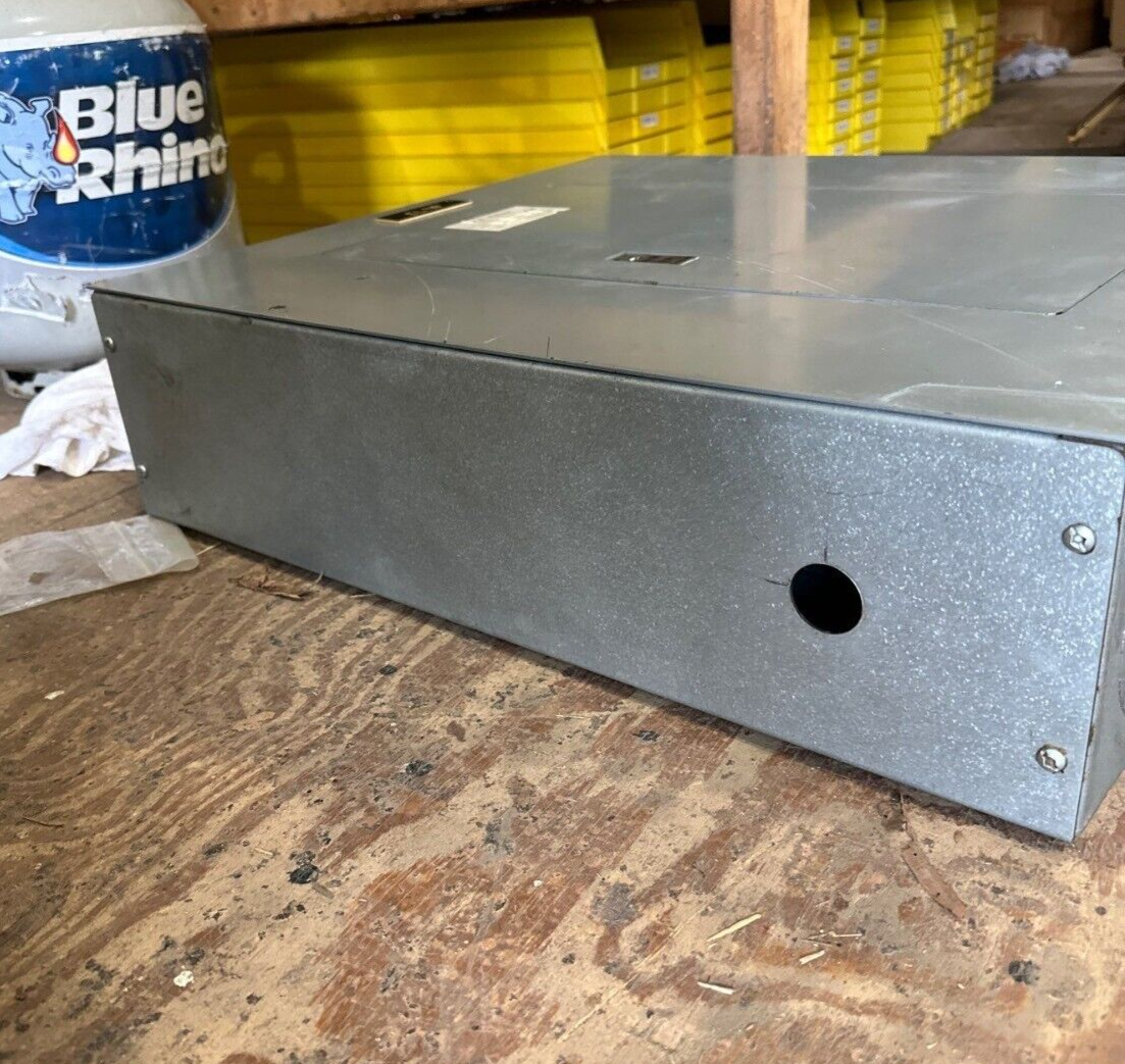 Square D NQOD12M100CU Panelboard 100A 120/240V 1PH 3W Indoor Encl 12 Circuit MCB P481 Used