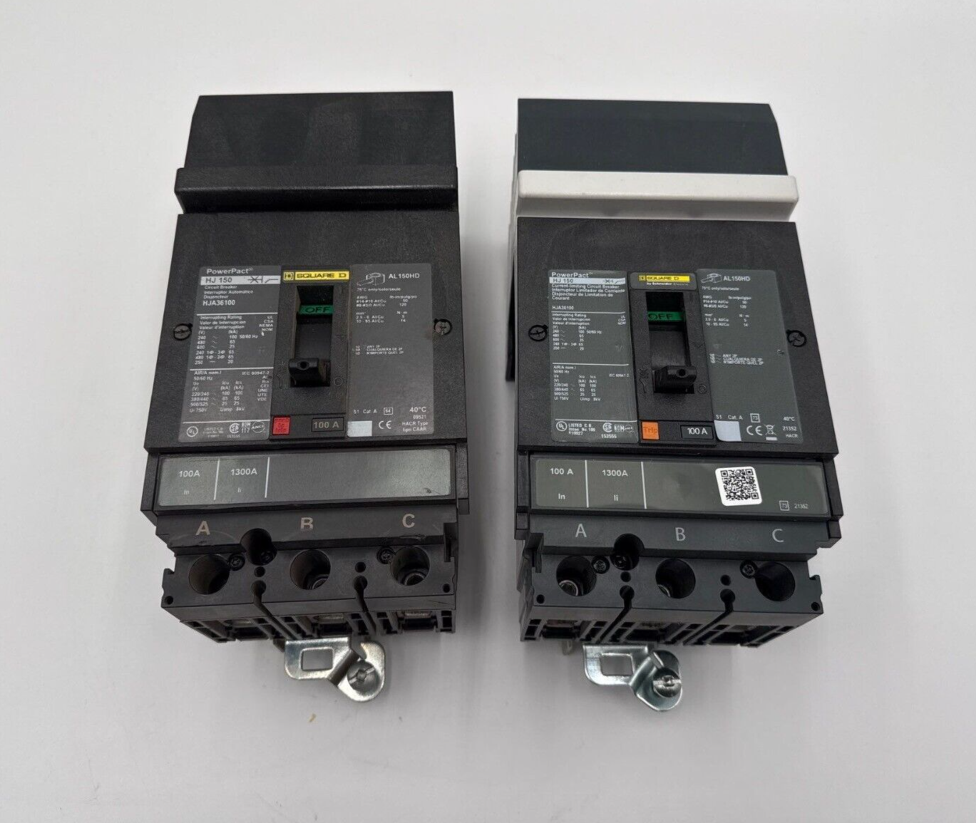 Square D HJA36100 Used