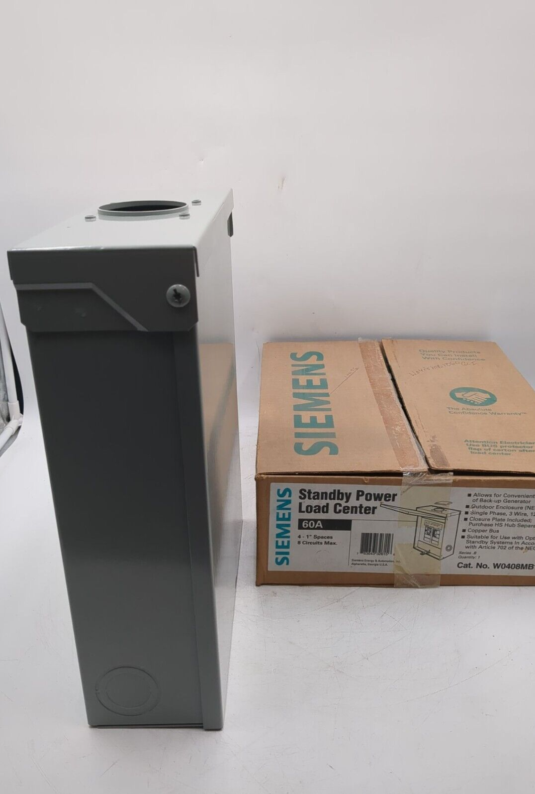 Siemens W0408MB1060GC Standby Power Load Center 60A 120/240V Type 3R New