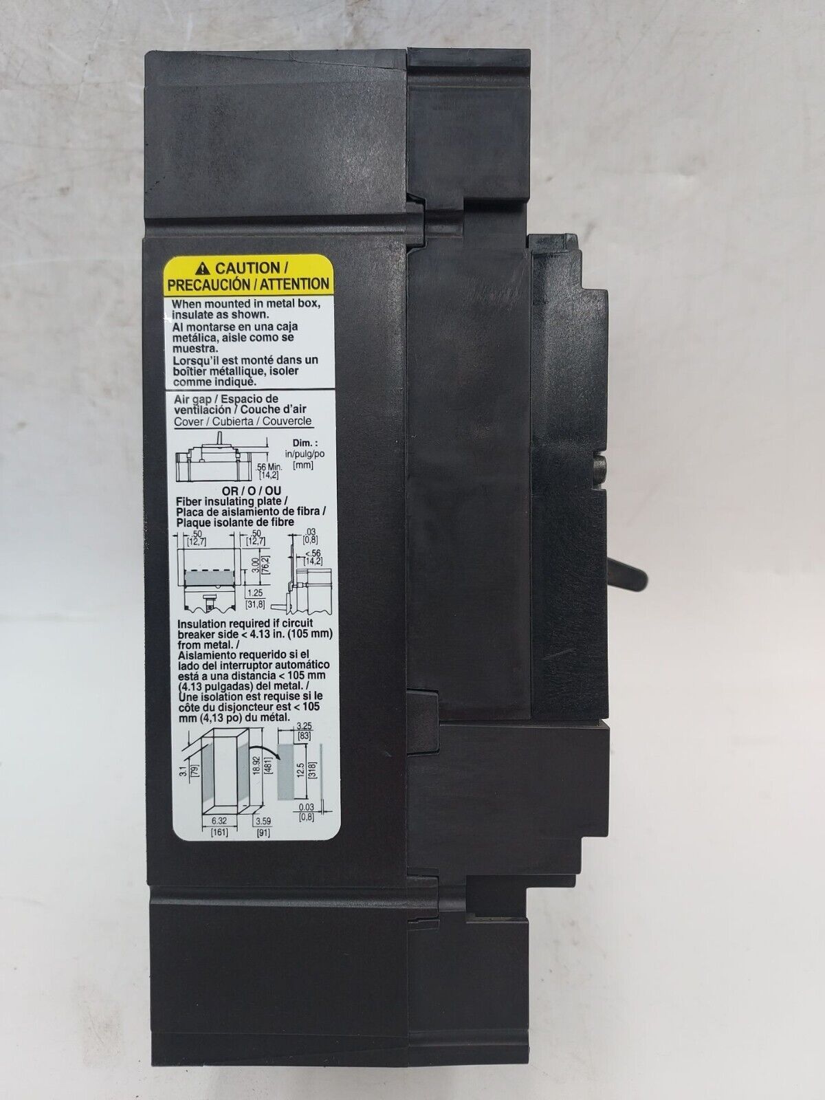 Square D JDL26250 Used