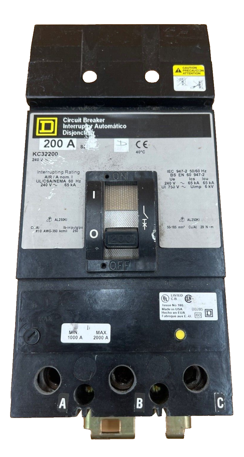 Square D KC32200 Used