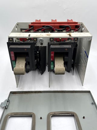 Eaton CH Freedom 2100 30A 12” Dual Twin Feeder MCC Bucket Fusible 30 Amp Used