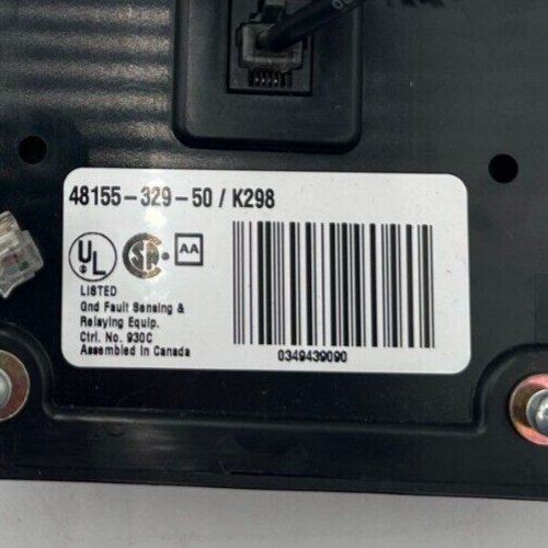 Square D 48155-329-50 Used