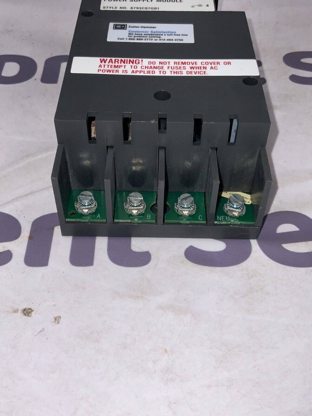Cutler-Hammer 8793C07G01 New