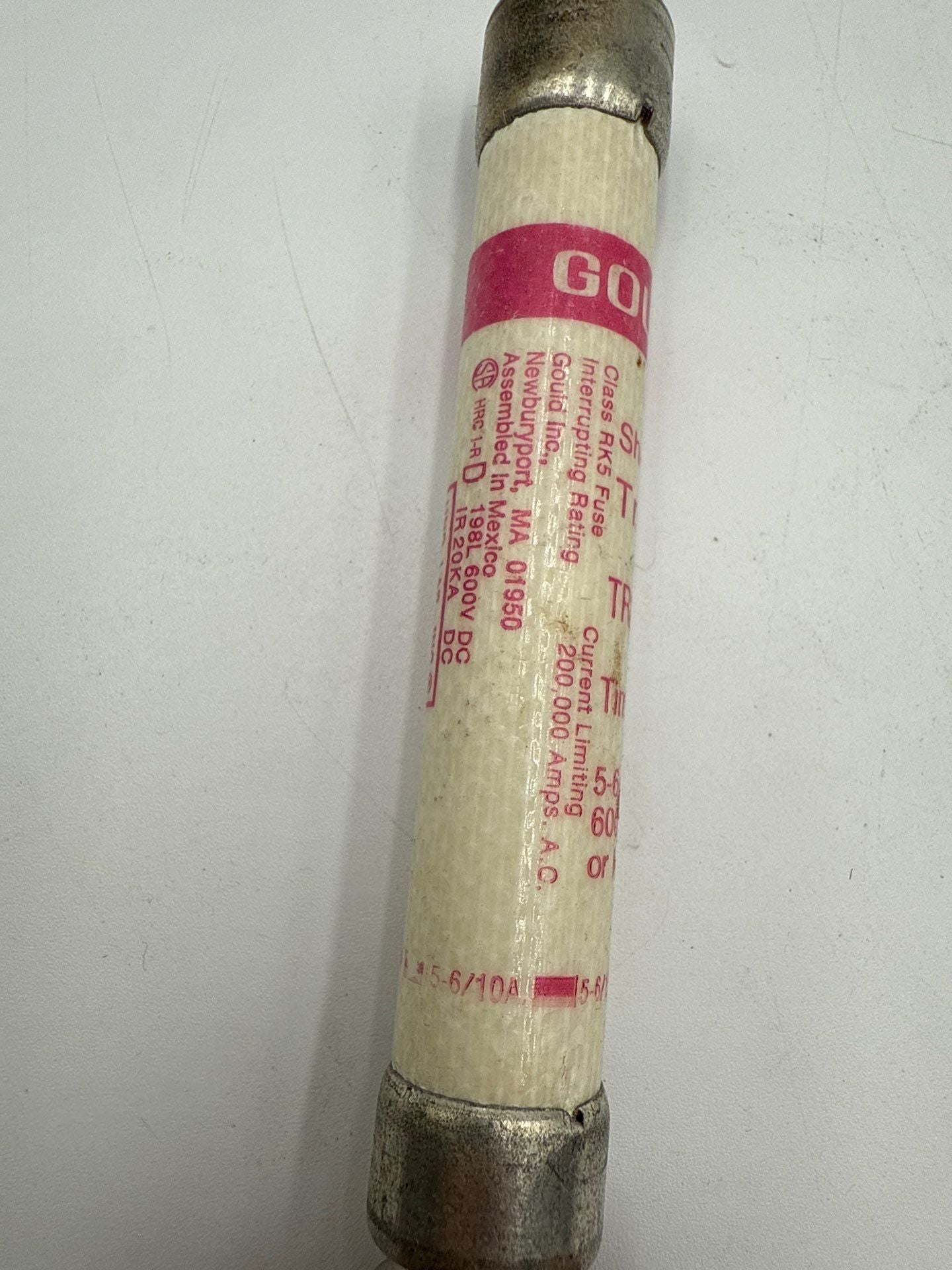 Gould Shawmut TRS5-6/10R Used