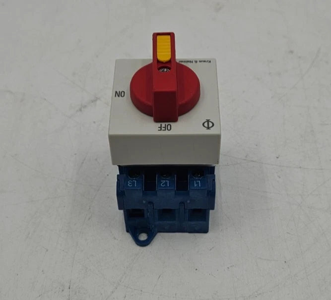 KRAUS & Naimer KG20A.K300 USA001.VE2 Disconnect Switch 25A 3P 600V 25 Amp Used