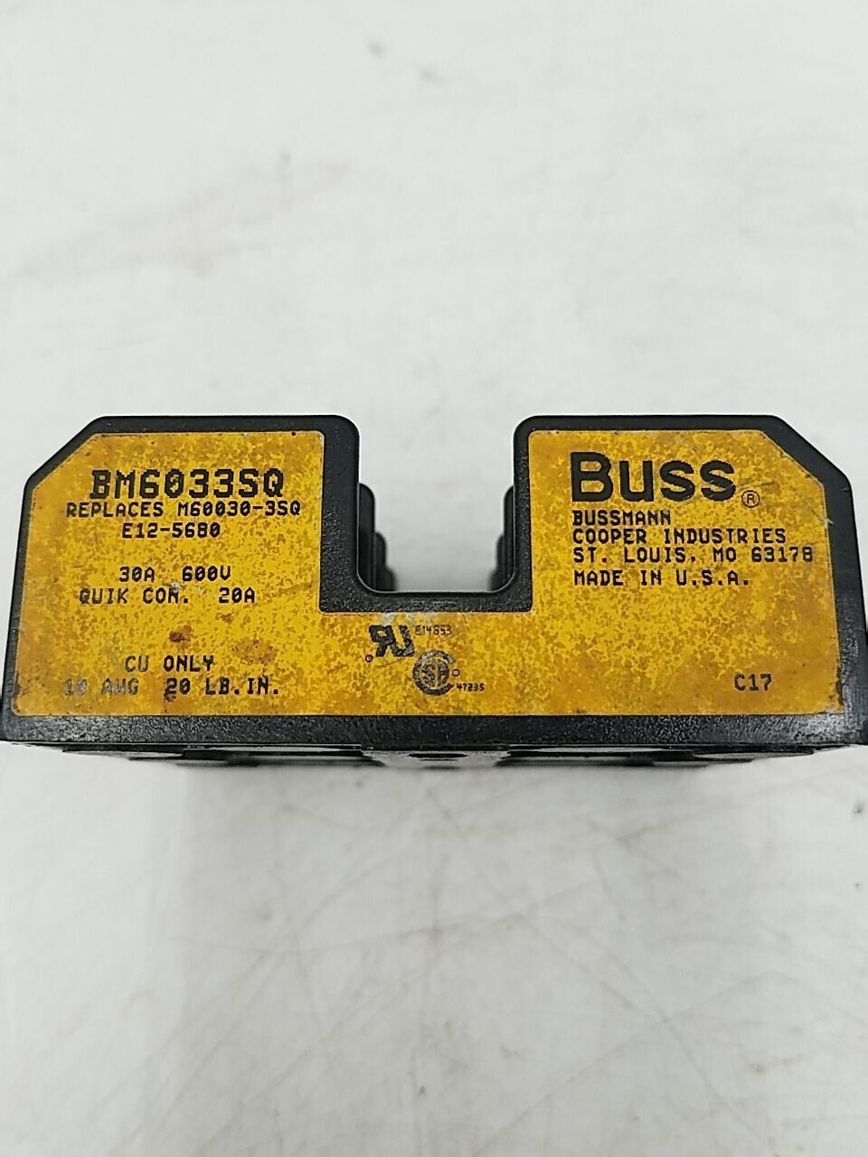 Cooper Bussmann BM6033SQ Used