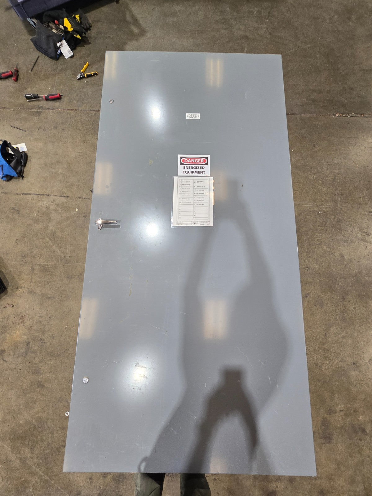 Square D HCP I-Line Panel 400A 480V 3PH 3W MCB 400 Amp LI36400 3R Encl 66 Cir Used