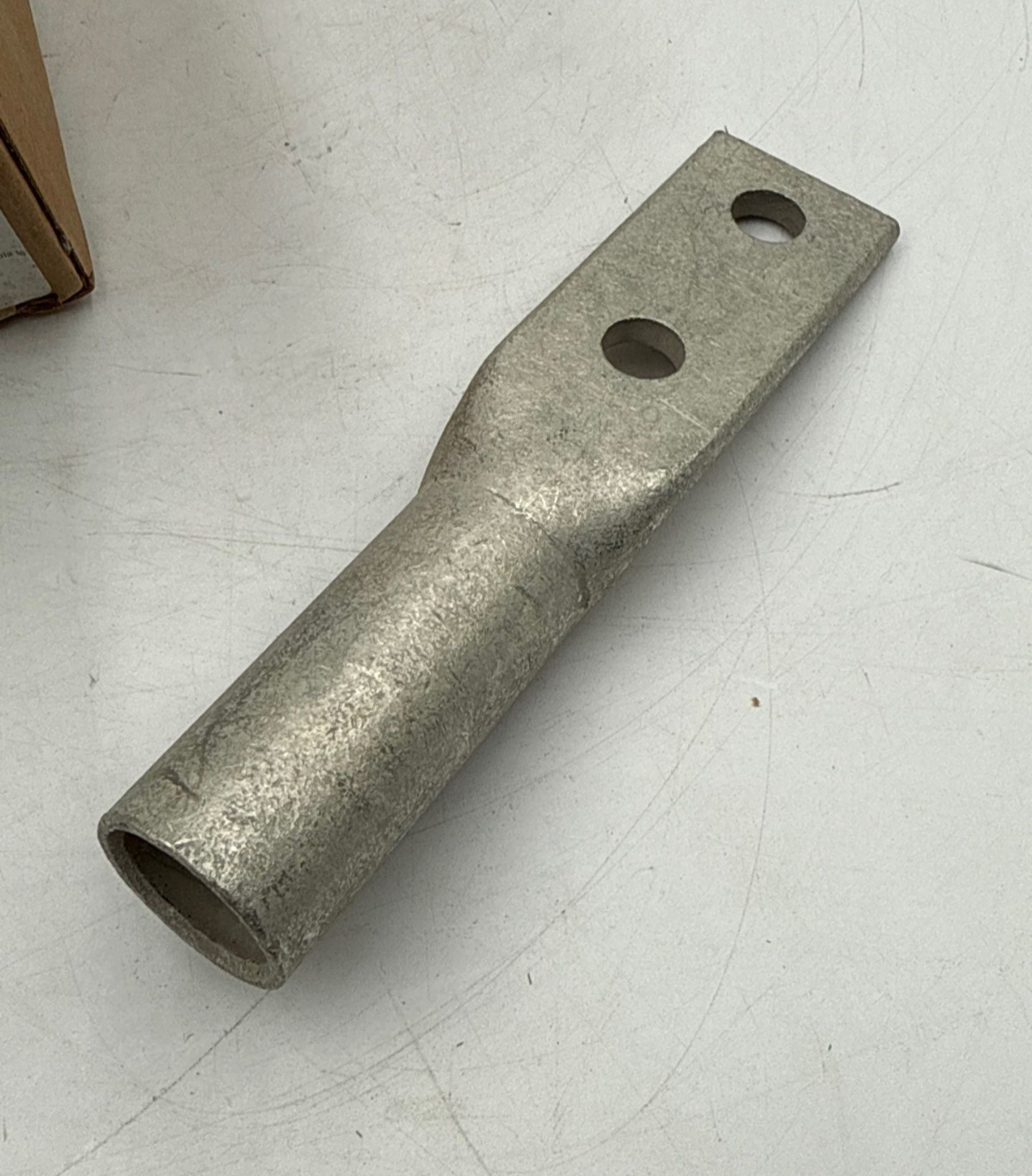 6PC Burndy YAZ392NNT Compression Lug 750MCM 1/2" Stud Long Barrel CU YAZ392N New