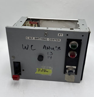 GE 8000 12" 30A MCC Bucket Fused Feeder Motor Control 30 Amp Used