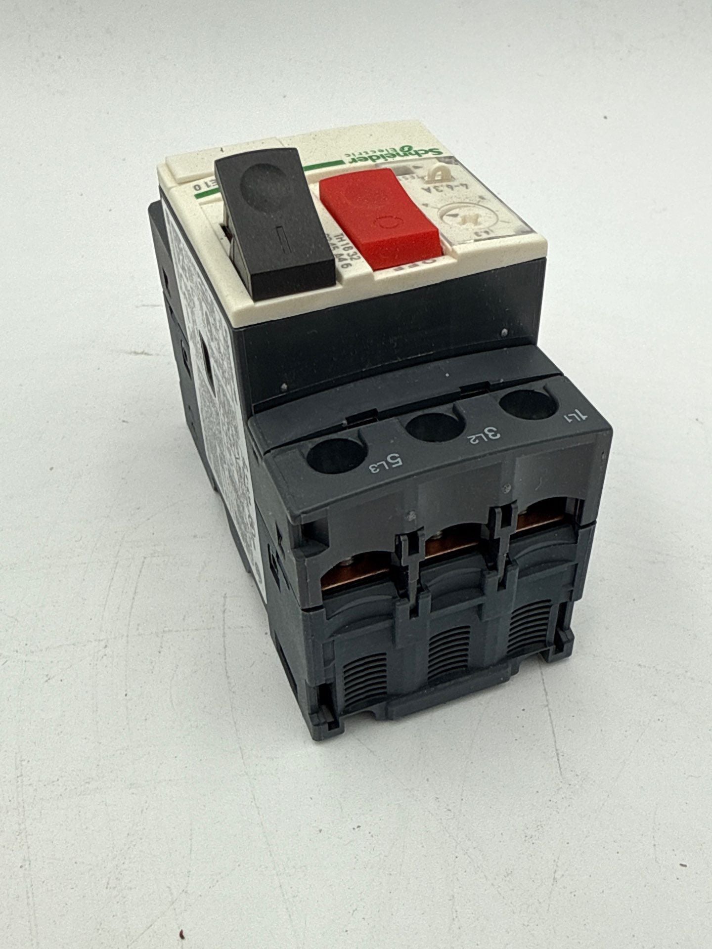Schneider Electric GV2ME10 Manual Motor Circuit Breaker 3P 4 to 6.3A New