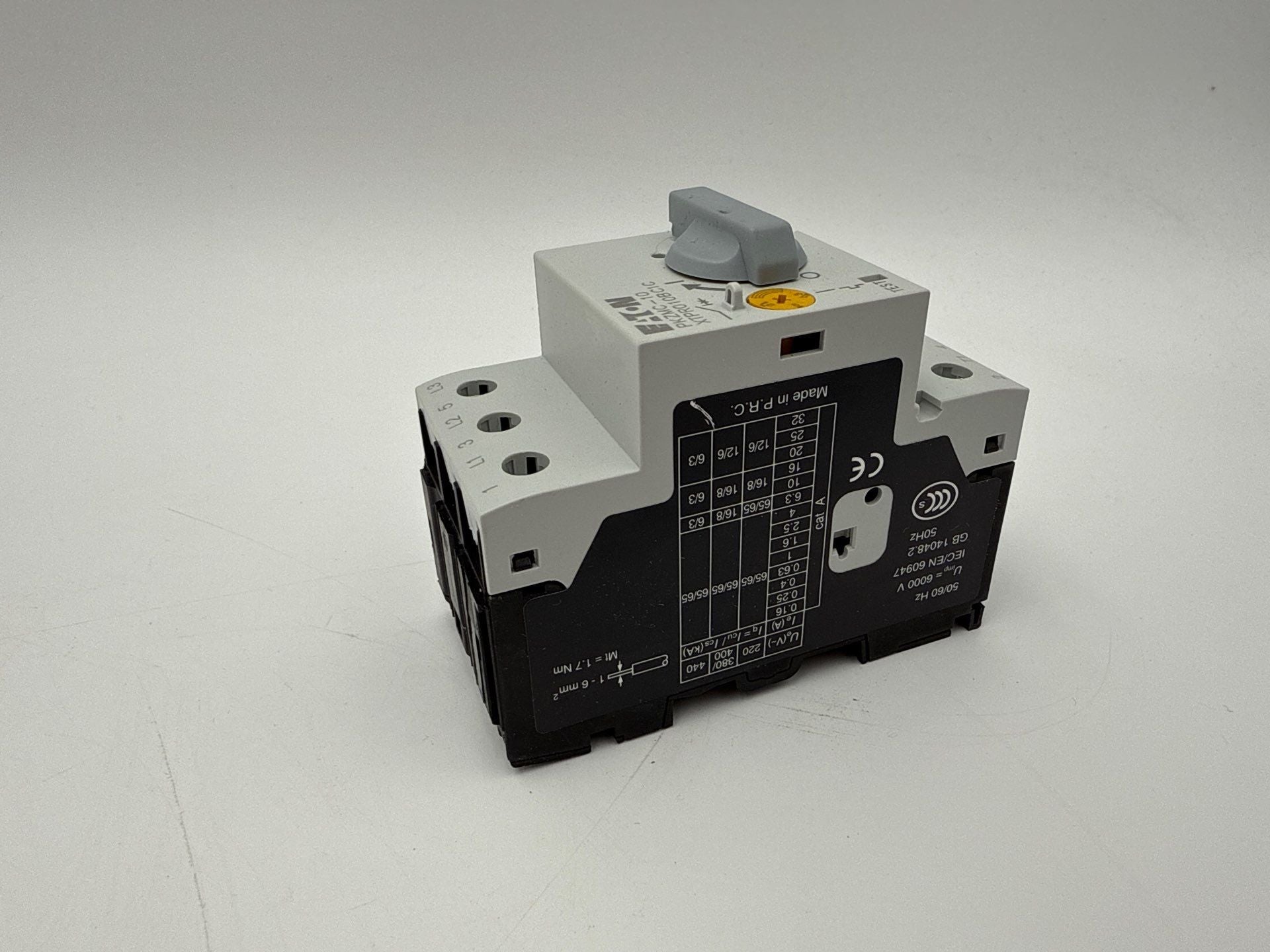 Eaton PKZMC-10 Motor Protector Circuit Breaker 6.3-10A 3P XTPR010BC1C New