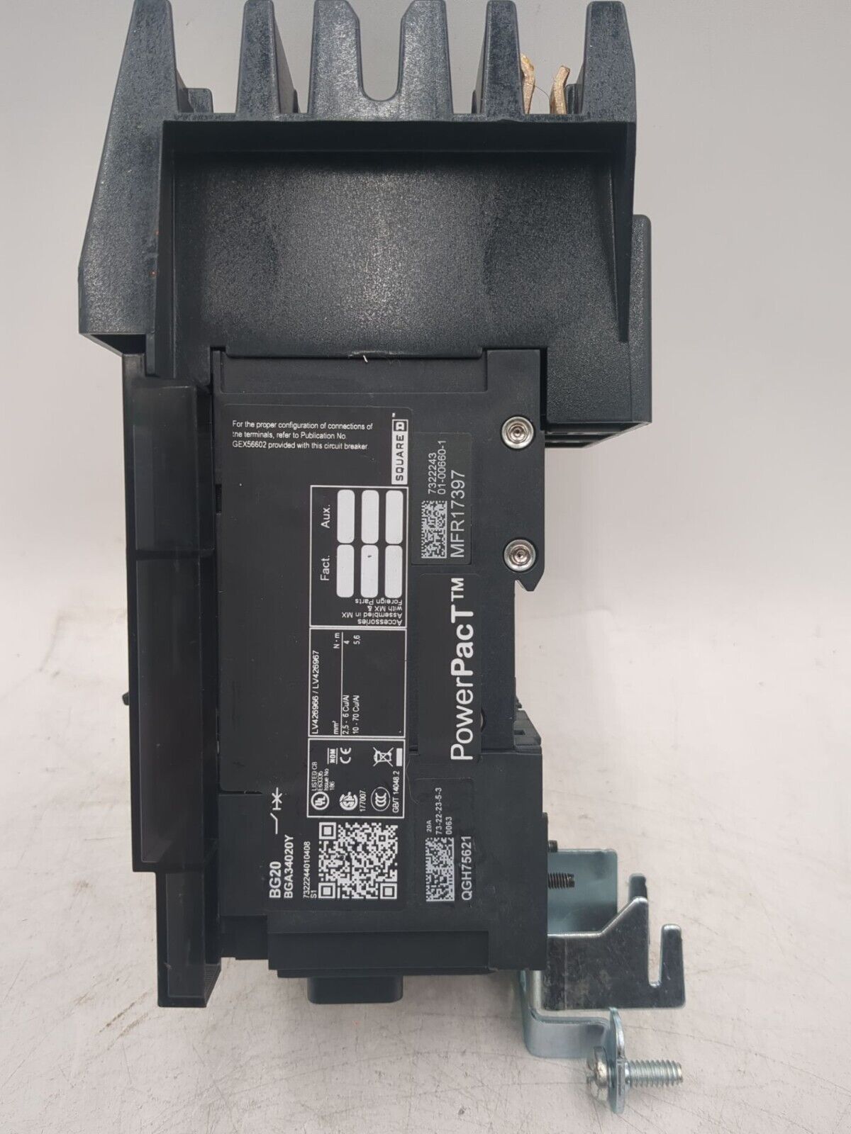 Square D BGA34020Y Used