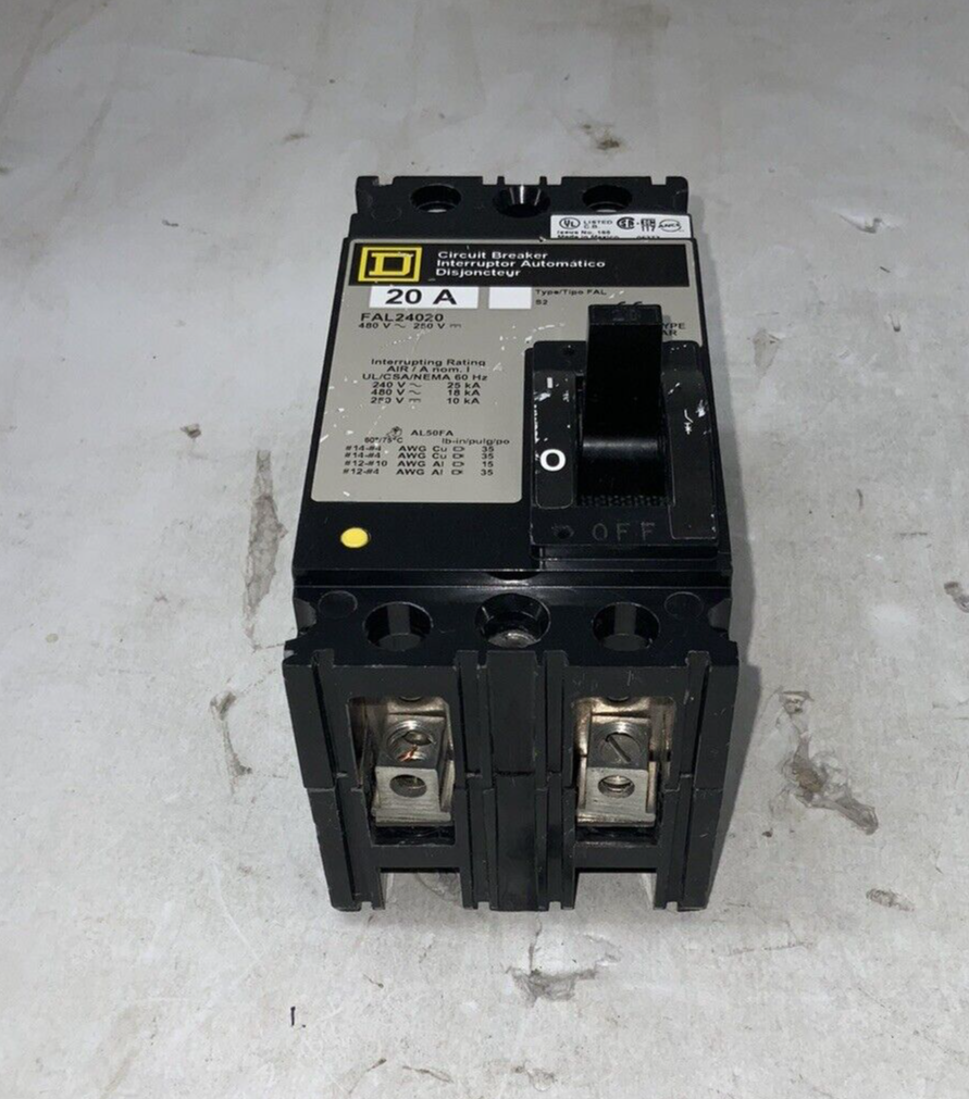 Square D FAL24020 Used