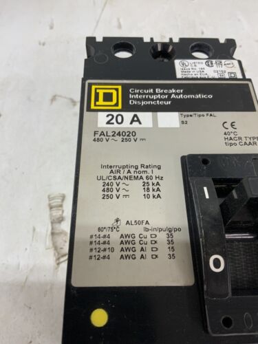 Square D FAL24020 New