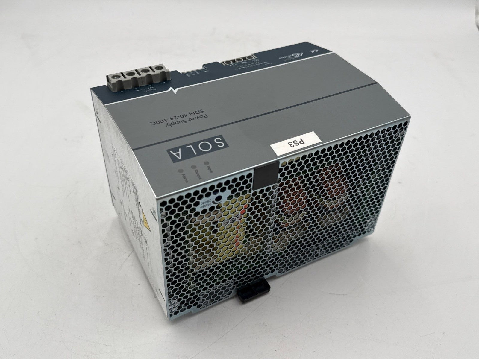 Emerson SOLA Hevi Duty SDN 40-24-100C Power Supply In 100-240V 12A Out 24VDC 40A Used