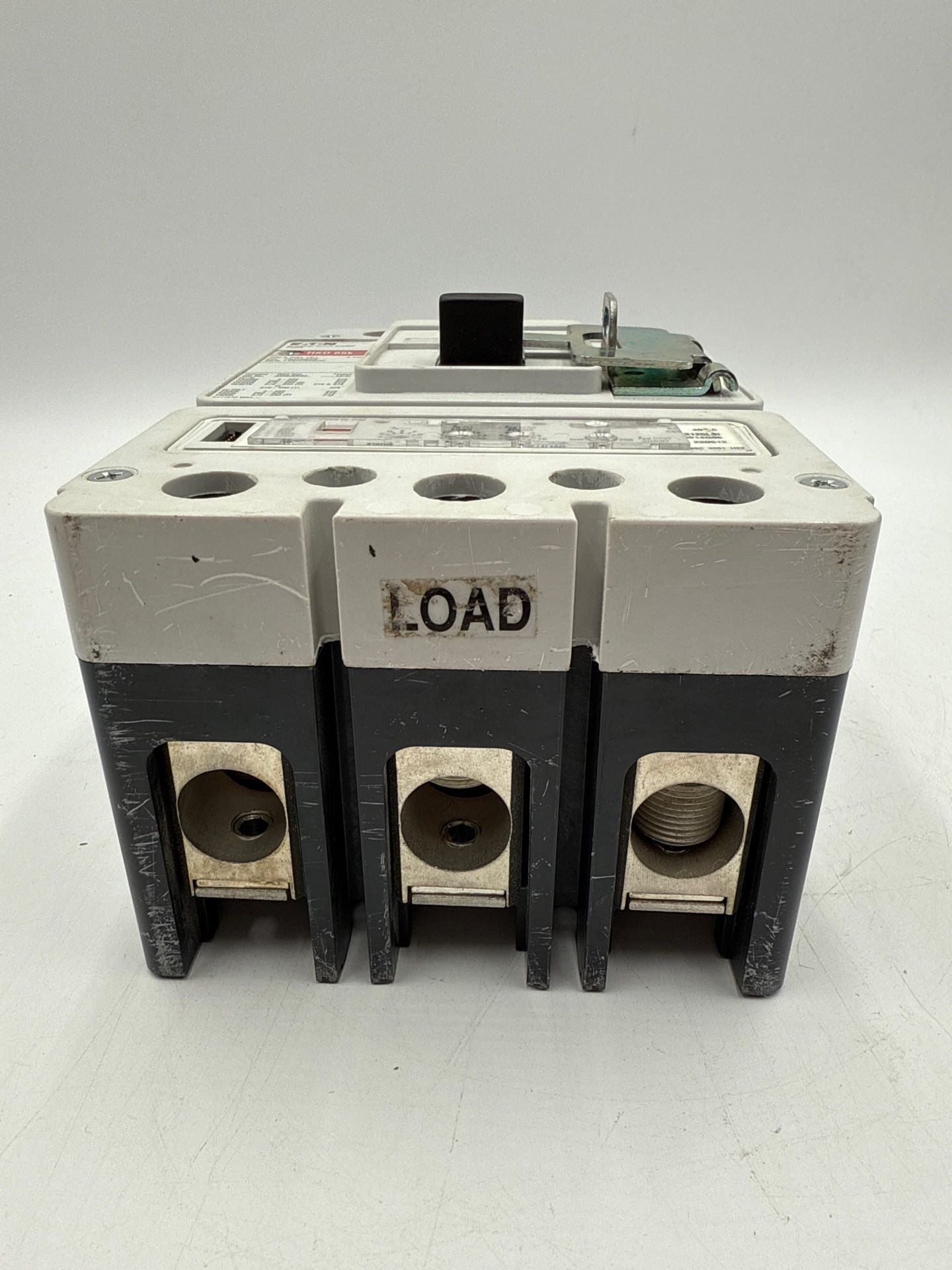 Eaton HKD3125 Circuit Breaker 125A 3P 600V Trip KES3125LSI HKD 65k 125 Amp Used