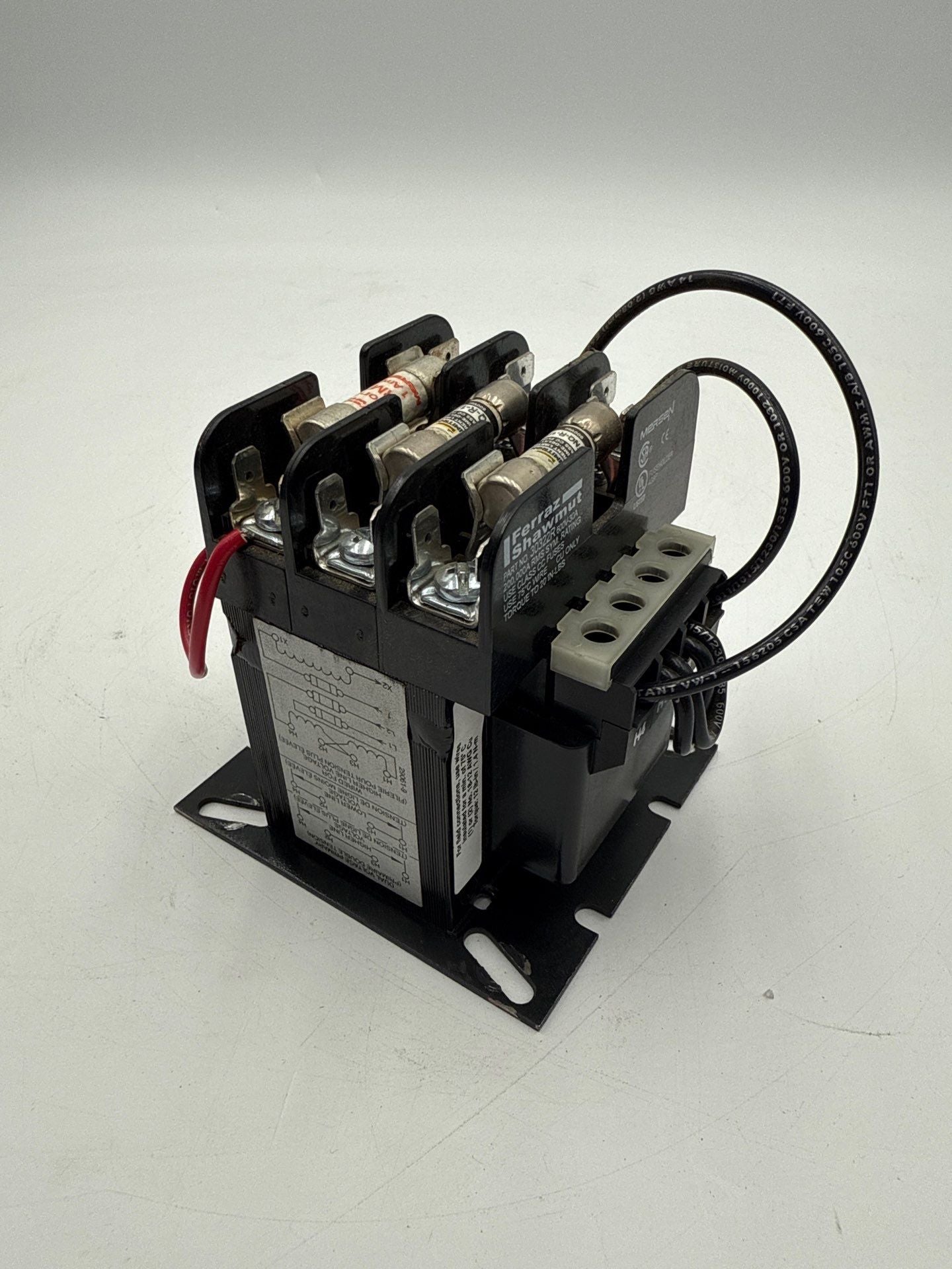 Allen Bradley 1497-B-BASX-0-N Control Power Transformer 0.080kVA Pri 240/480V Sec 120V Used